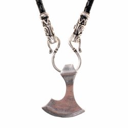 Axe-Necklace - silver plated