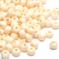 Bone beads - natural 