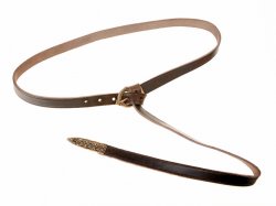 Anglo-Saxon belt  - brown