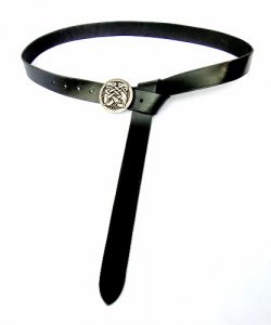 Larp-Belt celtic dogs - brown