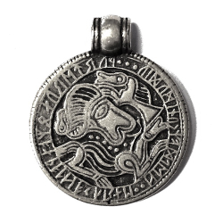 Replik des Tjurk� Brakteat