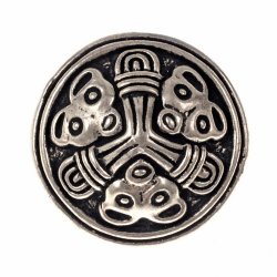 Replica of a Borre style viking brooch