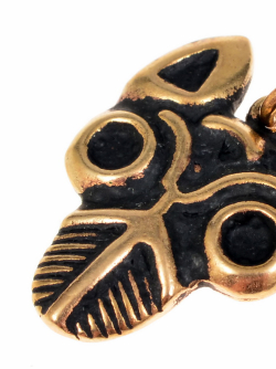 Birka Wolf charm - detail