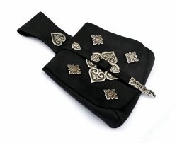 Viking belt bag - black