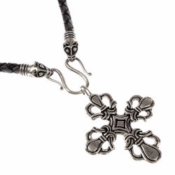 Wikinger-Collier mit Pectoralkreuz