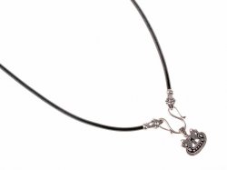 Viking necklace - black