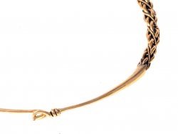 Braided Viking neck ring replica