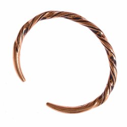 Twisted Viking bracelet - bronze