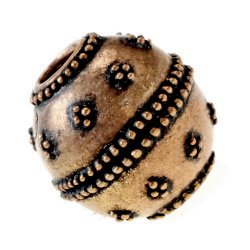 Wikingerzeitliche Perle - Bronze