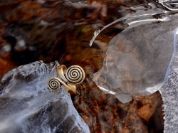 Viking spiral ring replica