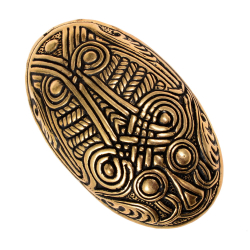 Wikinger Buckelfibel - Bronze