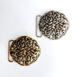 Irish Celtic knot buckles