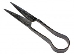 Hand forged Viking ironing scissors 