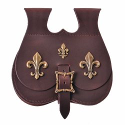 Medieval kidney pouch - brown