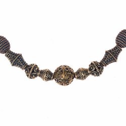 Beaded Viking chain of bronze