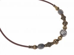 Viking necklace N0 2 - with 13 beads