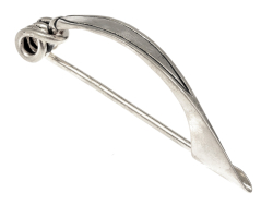 Celtic Latne brooch - silver