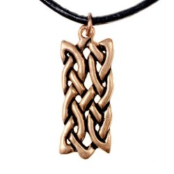 Anhnger keltischer Knoten - Bronze