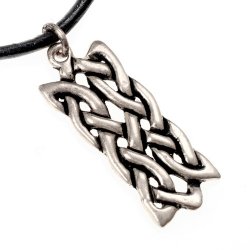 Celtic knot charm - silver