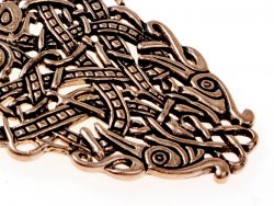 Celtic dress hook - detail