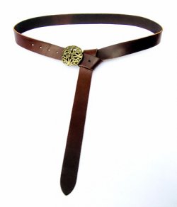 Larp-Belt celtic knot - brown