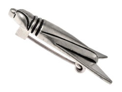 Cicada Fibula replica - silver