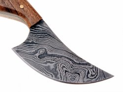 Genuine damascus blade - detail