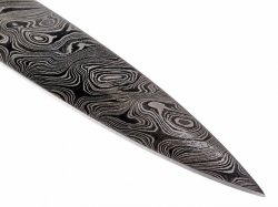 Damascus knife blade - detail