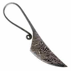 Iron Age Knife - damascus steel