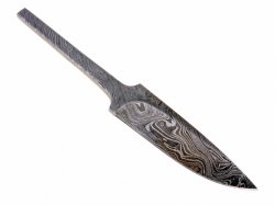 Blade of damascus steel