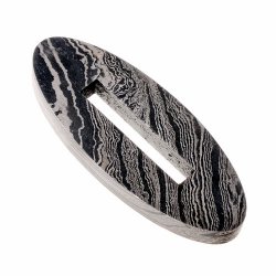 Damascus steel finger guard