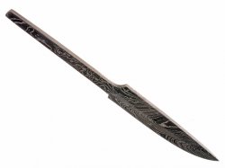 Viking knife blade - damascus