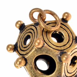 Roman Dodecahedron - detail