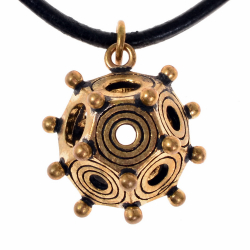 Roman Dodecahedron - bronze