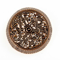 Drum brooch replica of the Vikings