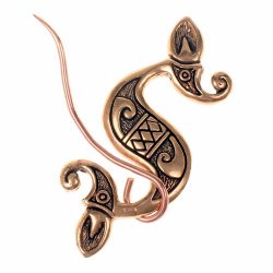 Celtic Dragonesque Brooch