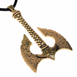 Zwergenaxt-Anhnger - Bronze