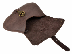 Mittelalterliche Tasche - geffnet