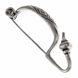 Latne-Fibel Replik - Silber