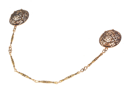 Viking brooch chain - bronze