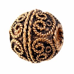 Viking bead replica - bronze