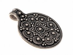 Slavic granulation pendant - site