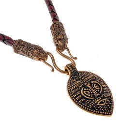 Cord with granulation mask pendant