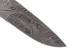 Full tang damascus blade - detail