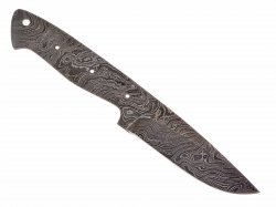 Full tang damascus blade - detail 