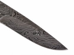 Full tang damascus blade - detail 