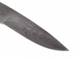 Full tang damascus blade - detail 