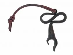 Hand forged bottle opener