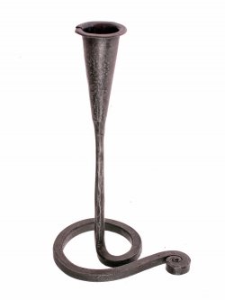 Hand forged candle holder 