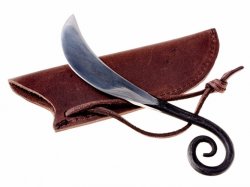 Messer im Stil der keltischen Druiden